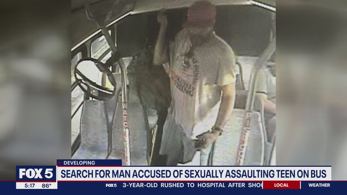 Search underway for man accused of sexually assaulting teen on bus